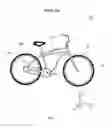 Fig. 02 - Elevated bicycle-based transportation system, connection apparatus for bicycle and modified bicycle