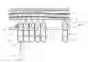 Fig. 01 - Conveyor installation for hanging items