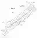 Fig. 01 - Structure for attachment of buttress material to anvils and cartridges of surgical stapler