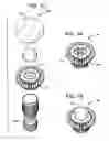 Fig. 05 - Solid state lamp with thermal spreading elements and light directing optics