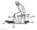 Fig. 01 - UPRIGHT SEATED SNOWBOARD