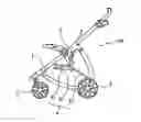 Fig. 01 - Stroller and basket frame of the same
