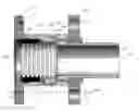 Fig. 01 - Flanged fitting for use with tubing containment system