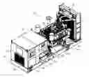 Fig. 01 - Outlet box for power generator aggregate mounted on a frame to attenuate vibration and oscillation