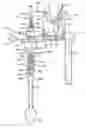 Fig. 01 - Agitator release for a food mixer