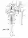 Fig. 07 - Agitator release for a food mixer
