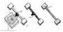 Fig. 01 - Polymer NEMs for cell physiology and microfabricated cell positioning system for micro-biocalorimeter