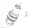 Fig. 02 - CONNECTOR STRUCTURE FOR HIGH-FREQUENCY TRANSMISSION LINES