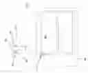 Fig. 01 - Hinge for cold rooms, swing gates or the like