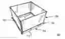 Fig. 01 - Vertical hanging fabric plant container