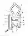 Fig. 01 - Extrusion molded product having a core material