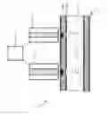 Fig. 01 - Device for separating ferromagnetic particles from a suspension