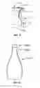 Fig. 09 - Pulp-formed wine bottle and containers for holding materials