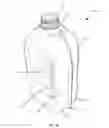 Fig. 20 - Pulp-formed wine bottle and containers for holding materials