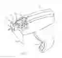 Fig. 08 - Plastic fastener dispensing hand tool having a novel anvil design to reduce needle sticks
