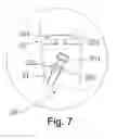 Fig. 08 - Trolley case with weight monitoring leg adapted to support the case when moved into weighing position
