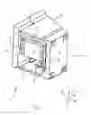 Fig. 02 - Weighing sensor with a serial arrangement of force transfer levers to obtain a compact load cell