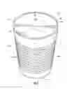 Fig. 02 - CONTAINER ASSEMBLY WITH STRAINER
