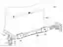 Fig. 01 - Telescoping mounting system for a recessed luminaire