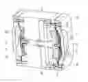 Fig. 01 - High Pressure Double Membrane Pump and Membrane Element for Such a Pump