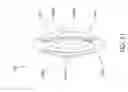 Fig. 52 - Coaxial cable connector having electrical continuity member