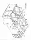 Fig. 15 - Housing with a plurality of wafers and having a nose portion with engagement members