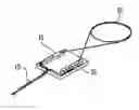 Fig. 01 - Method of forming a non-linear path of an electrically conducting wire
