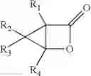 Fig. 17 - Compounds and processes that generate cyclopropenes and substituted cyclopropenes on demand