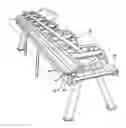 Fig. 01 - SHEET METAL BENDING BRAKE