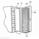 Fig. 01 - Computer rack cooling using independently-controlled flow of coolants through a dual-section heat exchanger
