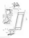 Fig. 02 - Electrical box assembly for angled recessed mounting of high and low voltage components