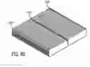 Fig. 46 - Direct Flow Filter Including an Integrated Flexible Seal