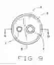 Fig. 09 - Continuous, complete, automatic, non-leaking, non-aerating, positive pressure one-piece vent and pouring combination utilizing one direct venting aperture