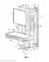 Fig. 02 - Work station with height adjustment lock