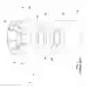 Fig. 02 - Diaphragm-sealed valve having a locking mechanism