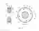 Fig. 07 - Combination radial/axial electromagnetic actuator with an improved axial frequency response