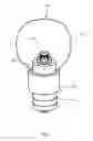 Fig. 02 - Light bulb utilizing a replaceable LED light source