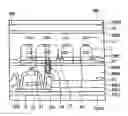Fig. 01 - Liquid crystal display device having rectangular-shaped pixel electrodes overlapping with comb-shaped counter electrodes in plan view