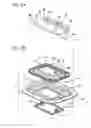 Fig. 03 - Mounting structure for automotive room lamp