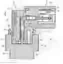 Fig. 01 - Electrical connection part formed by a casing with two arms oriented at 90°