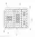 Fig. 20 - FOAM SPRING MATTRESS CONFIGURED WITH VARIABLE FIRMNESS