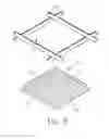 Fig. 03 - PATTERN/CHARACTER DISPLAYING LED LAMP STRUCTURE WITH INVISIBLE T-BAR SUPPORT