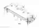 Fig. 03 - Conveyor rail support, cryogenic freezer, and method of cooling food