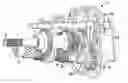 Fig. 01 - Transmission with reverse idler gear brake