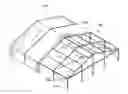 Fig. 01 - Wire tray and tent frame incorporating same
