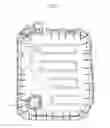 Fig. 02 - Valve body cover of automatic transmission