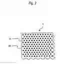 Fig. 03 - Processing apparatus for hot-air treatment of fiber constituting nonwoven fabric to produce nonwoven fabric, and processing process for the same