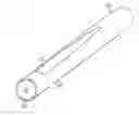Fig. 01 - Well assembly with recesses facilitating branch wellbore creation