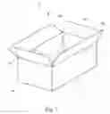 Fig. 02 - PACKAGE HAVING SHORTENED FLAPS SEALED WITH A TAPE HAVING A LINE OF WEAKNESS