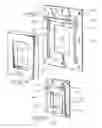 Fig. 02 - Fixture wall mount assembly with integral flashing